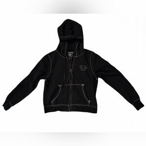 True Religion Big T Classic Zip Hoodie - Kids XL